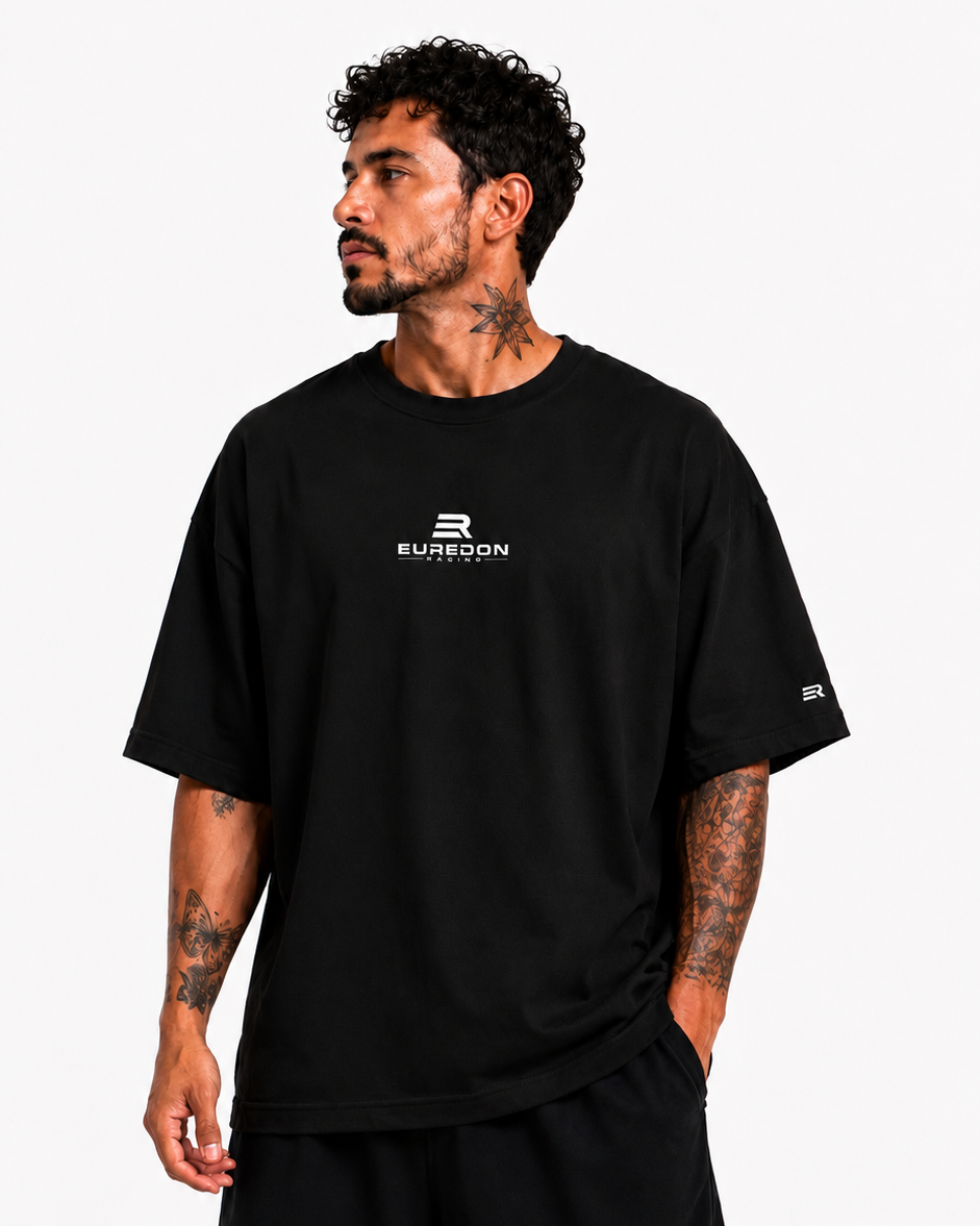 Camiseta Oversized Racing Built For Speed - Euredon