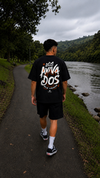 Camiseta Oversized Avivados - Euredon Faith