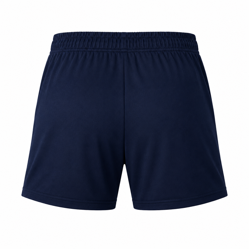 Short Esportivo Dry Fit Azul Marinho 2 em 1 - Euredon
