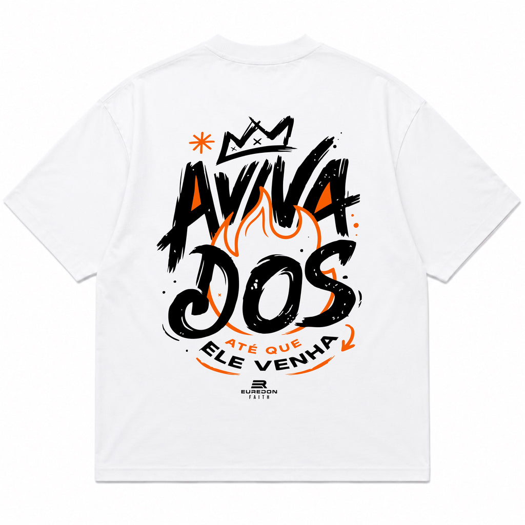 Camiseta Oversized Avivados - Euredon Faith