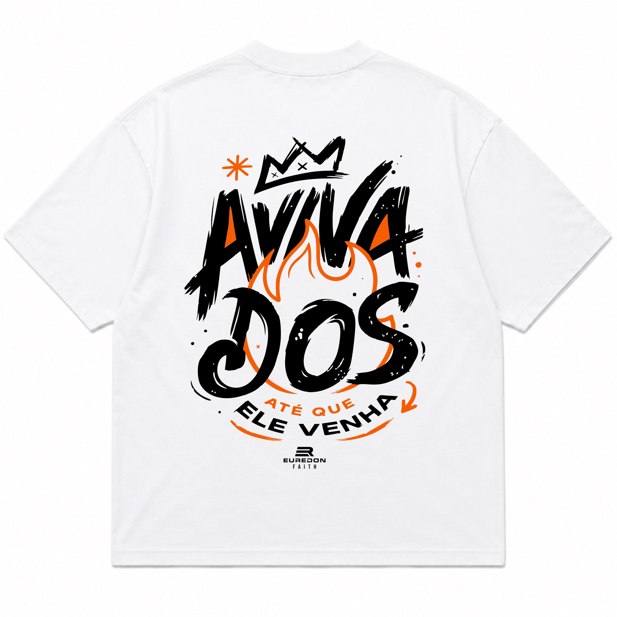 Camiseta Oversized Avivados - Euredon Faith