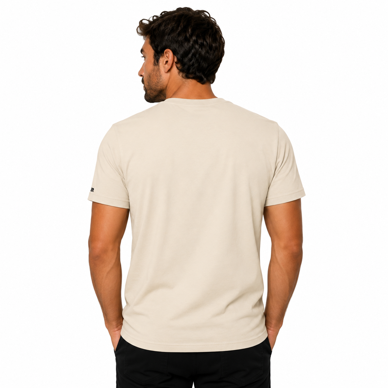 Camisa Básica Bege Lisa - Euredon