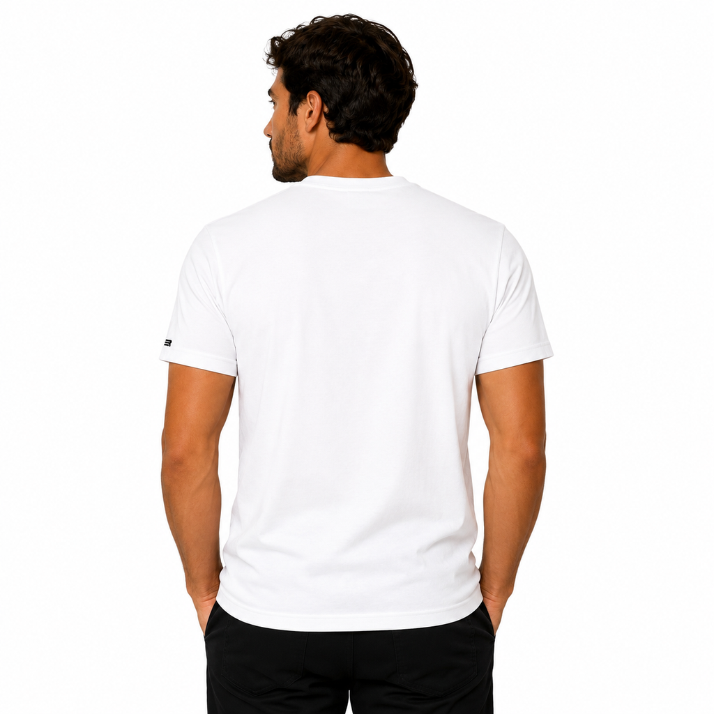 Camisa Básica Branco Lisa - Euredon