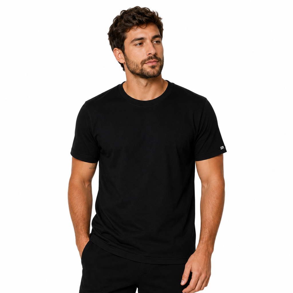 Kit com 3 Camisetas Básicas Euredon
