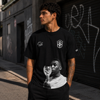 Camisa  Seleção Brasileira Oversized - Pelé Campeão
