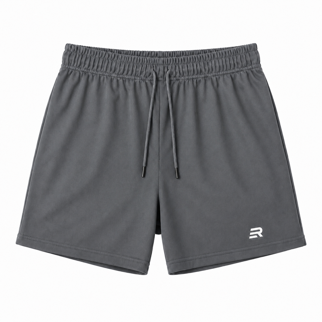 Short Esportivo Dry Fit Cinza 2 em 1 - Euredon
