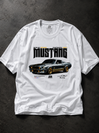 Camiseta Oversized Mustang Shelby GT500 - Limited Edition